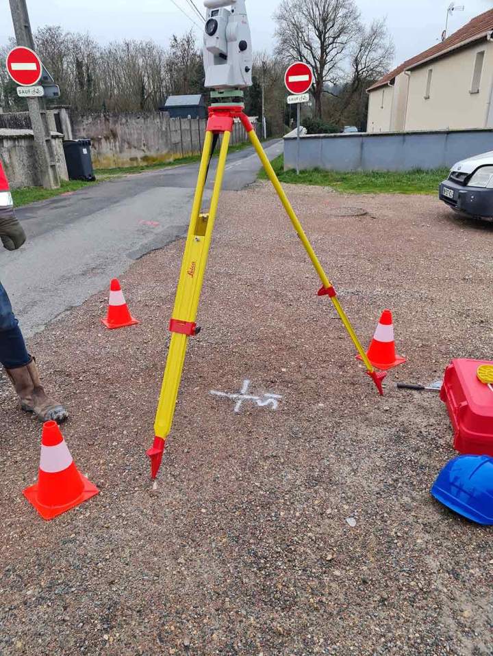 Travaux de marquage-piquetage Melun