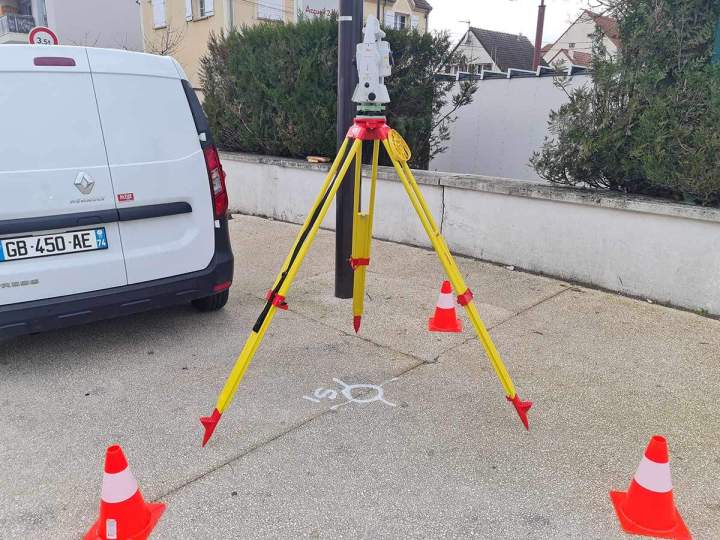 Travaux de cartographie Melun