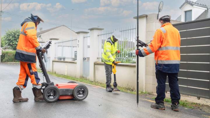 Géoréférencement des réseaux Melun